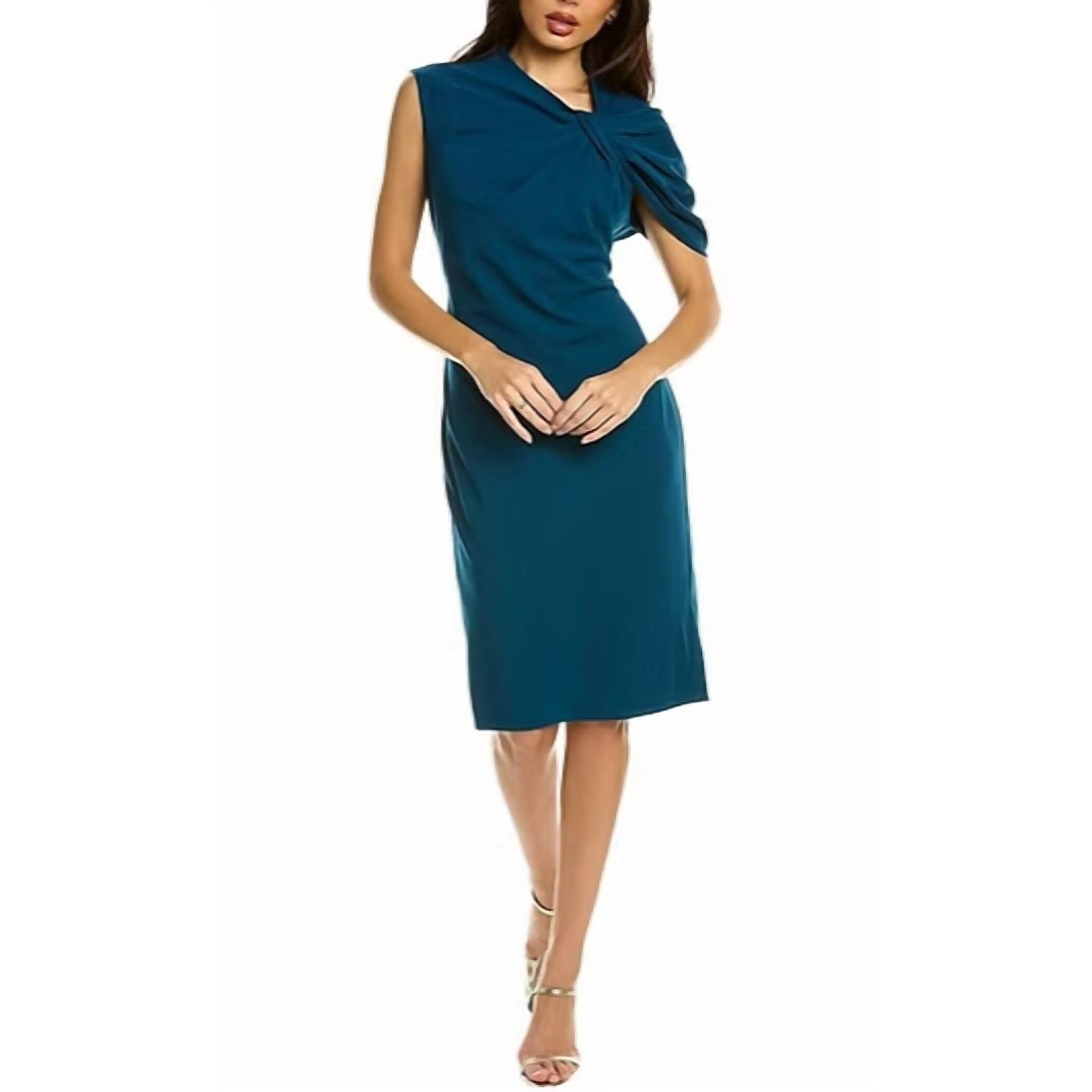 New Trina Turk Keshi Dress In Blue
